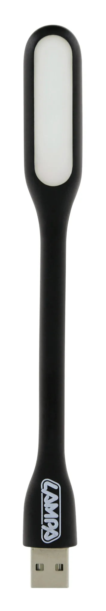 Lampada flessibile a LED COB + caricatore USB 12/24V su fondo bianco, vista 2