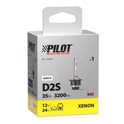 La confezione di Lampada HID Xenon 6.000°K - D2S - 35W - P32d-2 - 1 pz