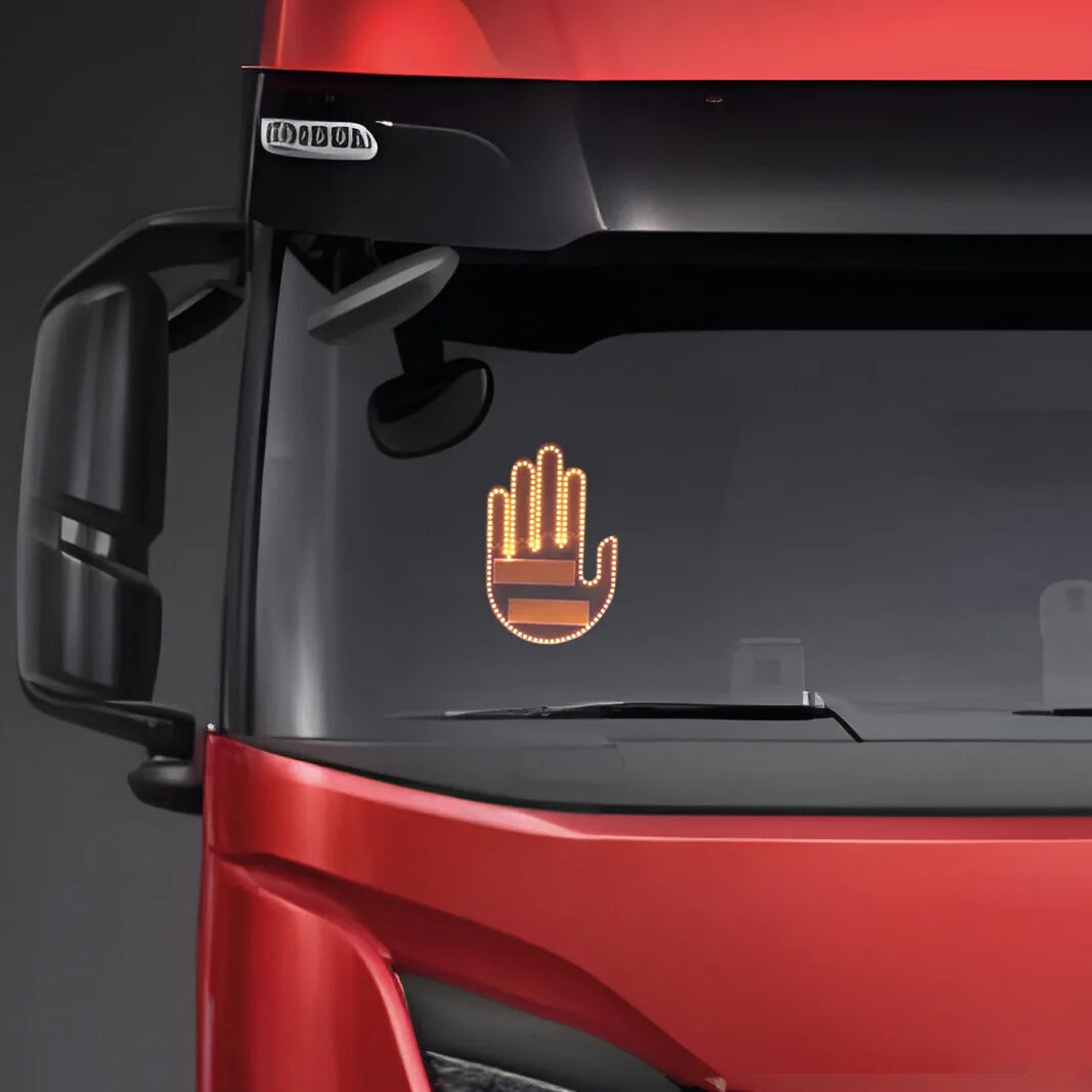 Led Hand Gestures, luce decorativa - 203 Led Smd montato sul veicolo, vista 4