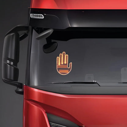 Led Hand Gestures, luce decorativa - 203 Led Smd montato sul veicolo, vista 4