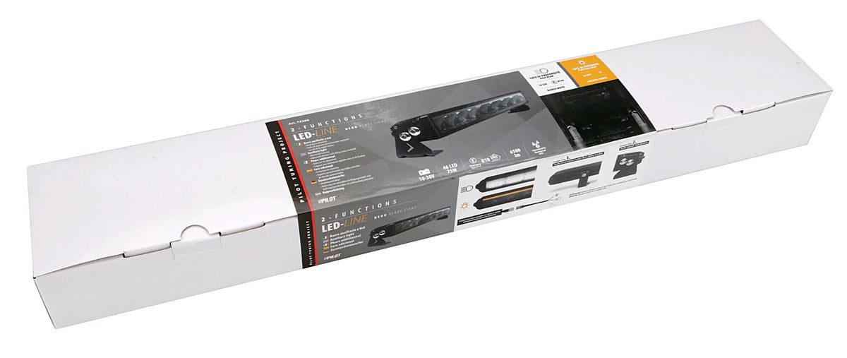 La confezione di Led-Line Holland Style, barra a Led 2 funzioni - 12/24V