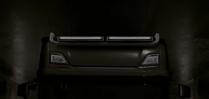Led-Line Total White, barra a Led 2 funzioni - 12/24V montato sul veicolo, vista 3