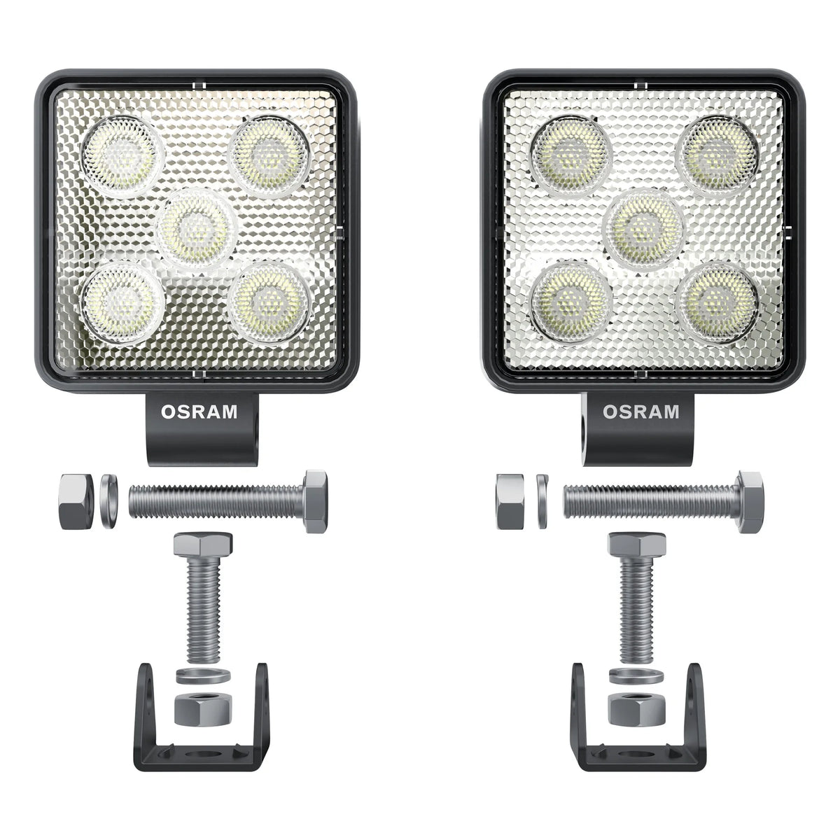 LEDriving Cube VX70-WD — compatti e robusti: struttura in alluminio e lente in policarbonato per impieghi gravosi