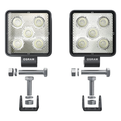 LEDriving Cube VX70-WD — compatti e robusti: struttura in alluminio e lente in policarbonato per impieghi gravosi