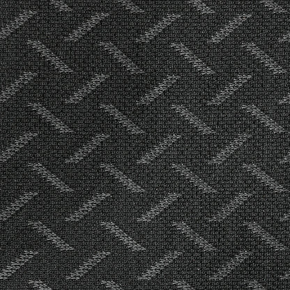 Linear, set fodere coordinate in jacquard - Nero/Grigio su fondo bianco