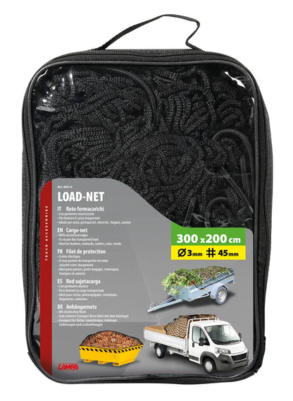 La confezione di Load-Net, rete fermacarichi - 250x140 cm - Ø 3 mm