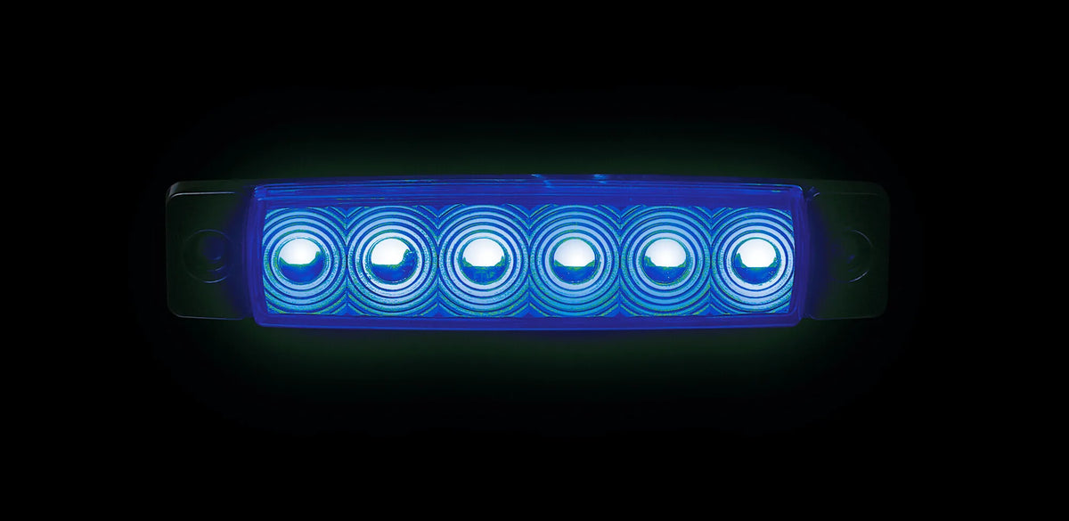 Luce decorativa - 6 Led su fondo bianco, vista 5