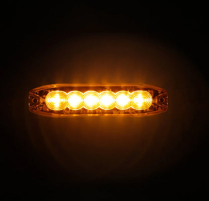 Luce di segnalazione multifunzione a 6 Led, 9/32V montato sul veicolo