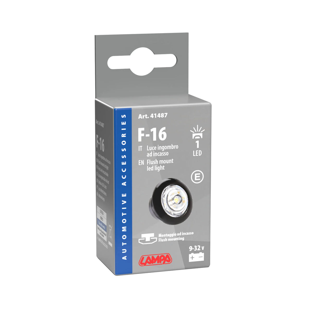 La confezione di Luce ingombro - 1 Led