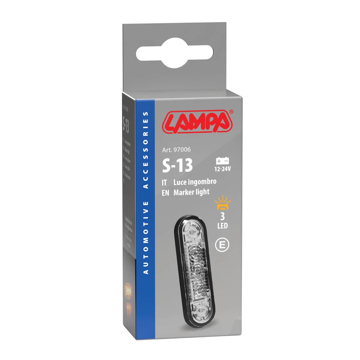 La confezione di Luce ingombro - 3 Led, vista 2