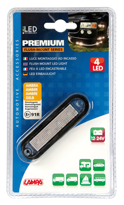 La confezione di Luce ingombro - 4 Led, vista 2