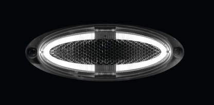 Luce ingombro - 4 Led - 12/24V su fondo bianco, vista 2