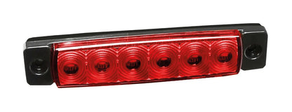 Luce ingombro - 6 Led su fondo bianco, vista 4