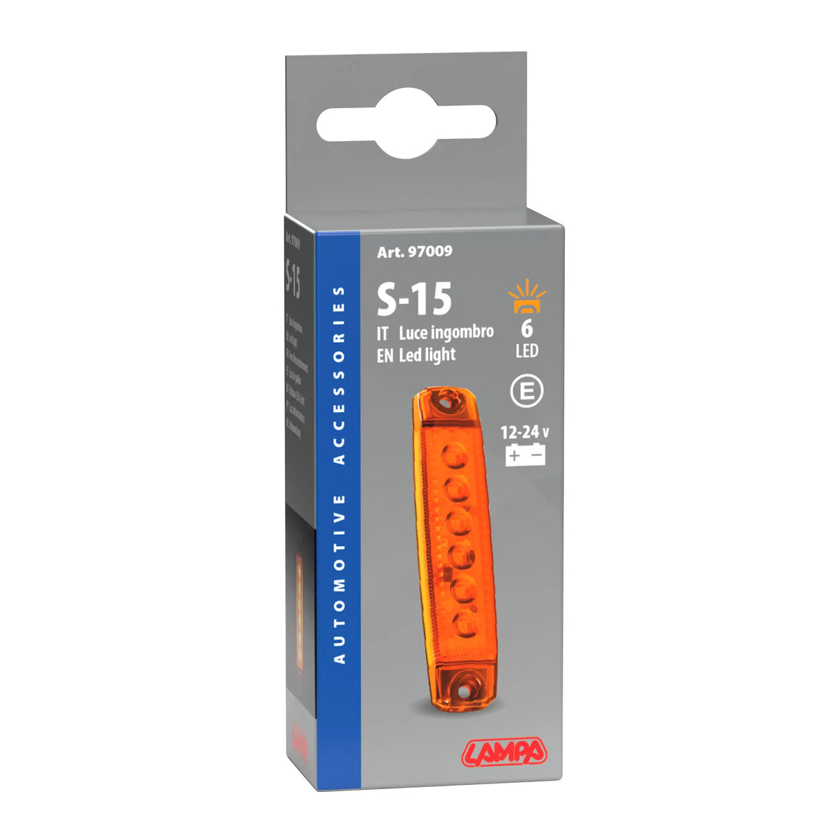 La confezione di Luce ingombro - 6 Led, vista 3