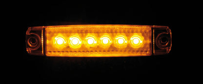 Luce ingombro - 6 Led su fondo bianco, vista 6