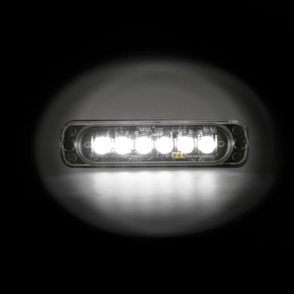Luce strobo multifunzione - 6 Led - 12/24V montato sul veicolo