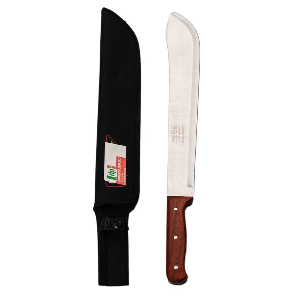 Machete lucido laminato a caldo con fodero - lama cm.36 MARCA FALCI   