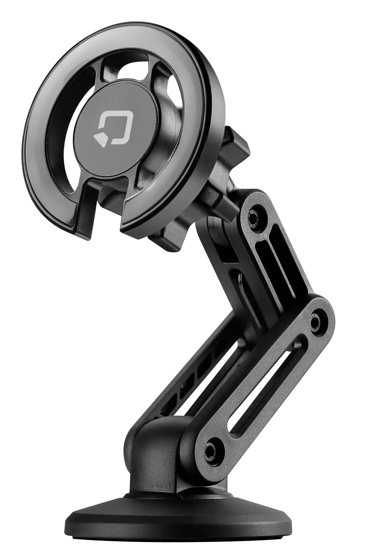 Mag Pro Fold, porta telefono magnetico con braccio su fondo bianco