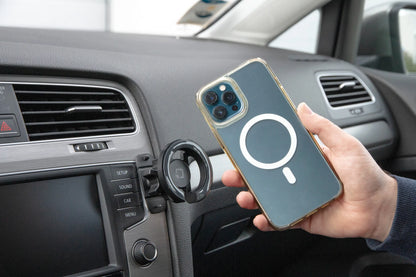 Mag Pro Stick, Porta telefono magnetico con attacco adesivo montato sul veicolo