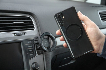 Mag Pro Stick, Porta telefono magnetico con attacco adesivo montato sul veicolo