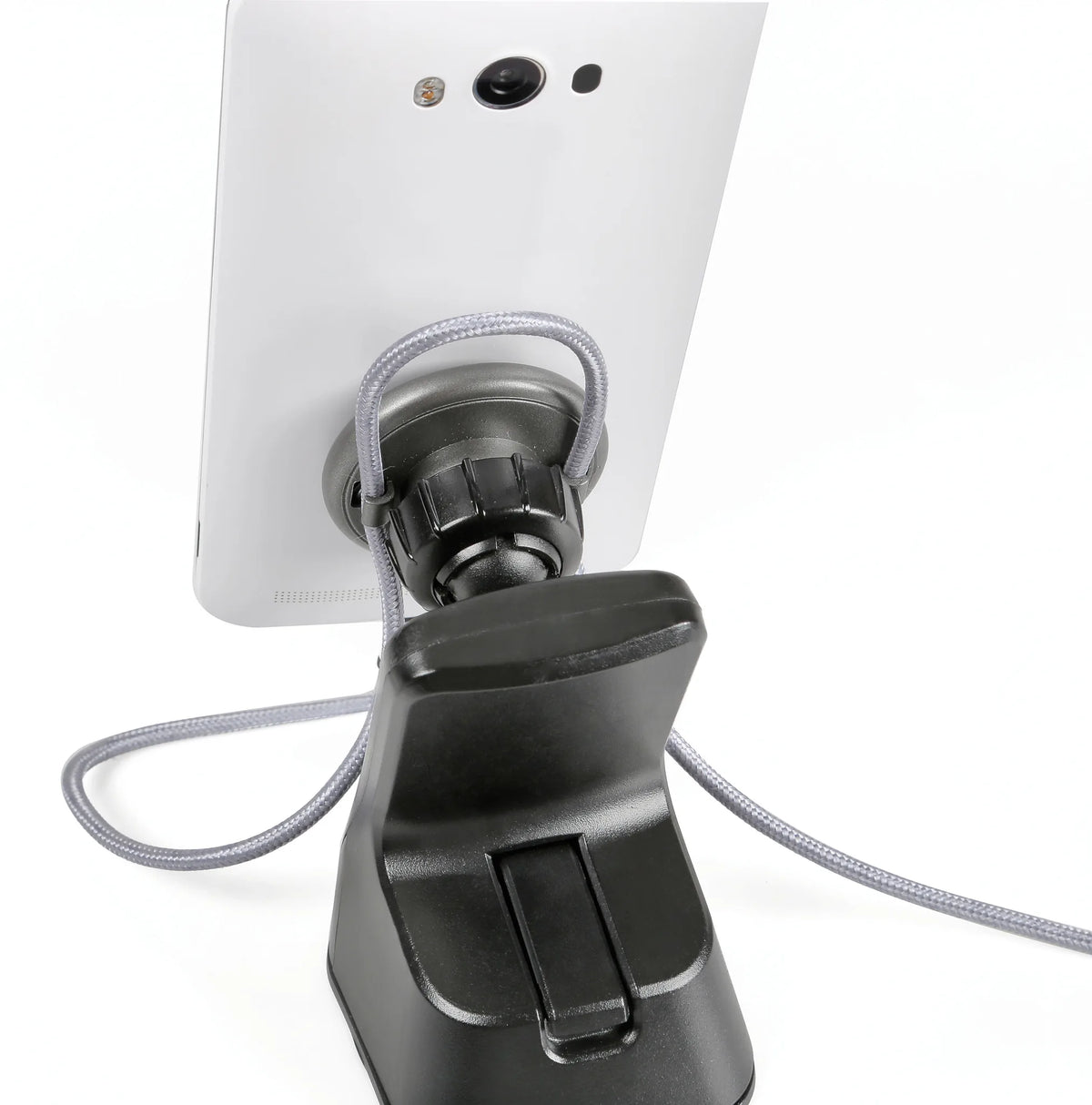Magneto Elevator, porta telefono magnetico con ventosa — design compatto con regolazione dell’altezza e dell’angolo visivo