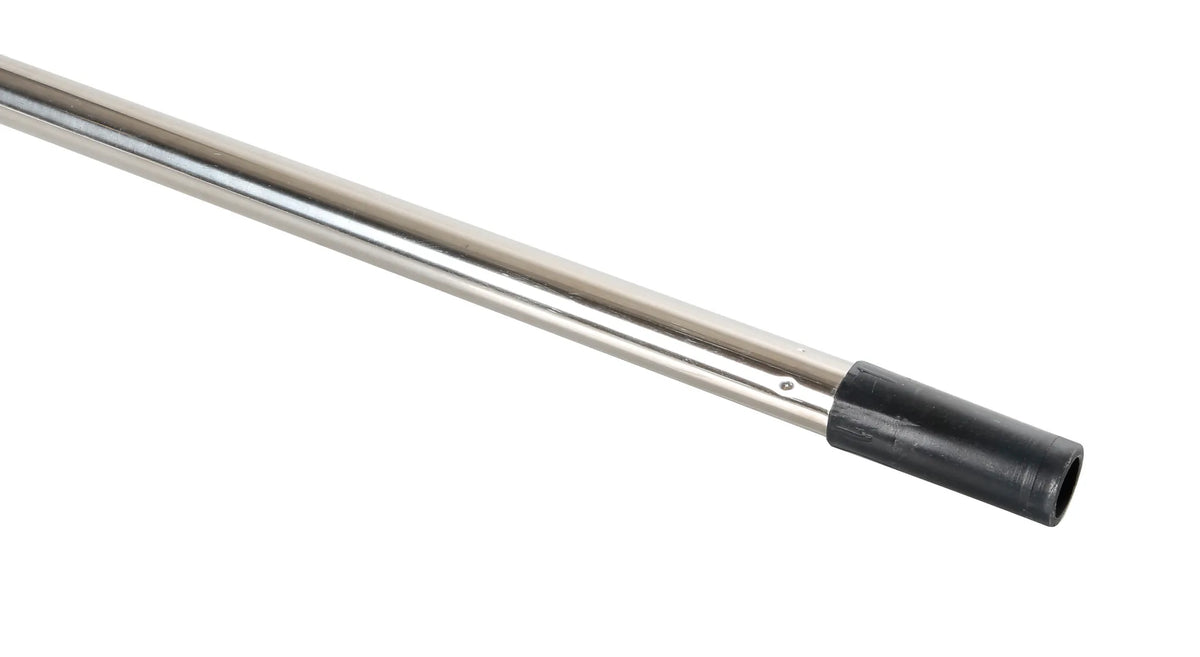 Manico telescopico in acciaio inox - 115-200 cm su fondo bianco, vista 2
