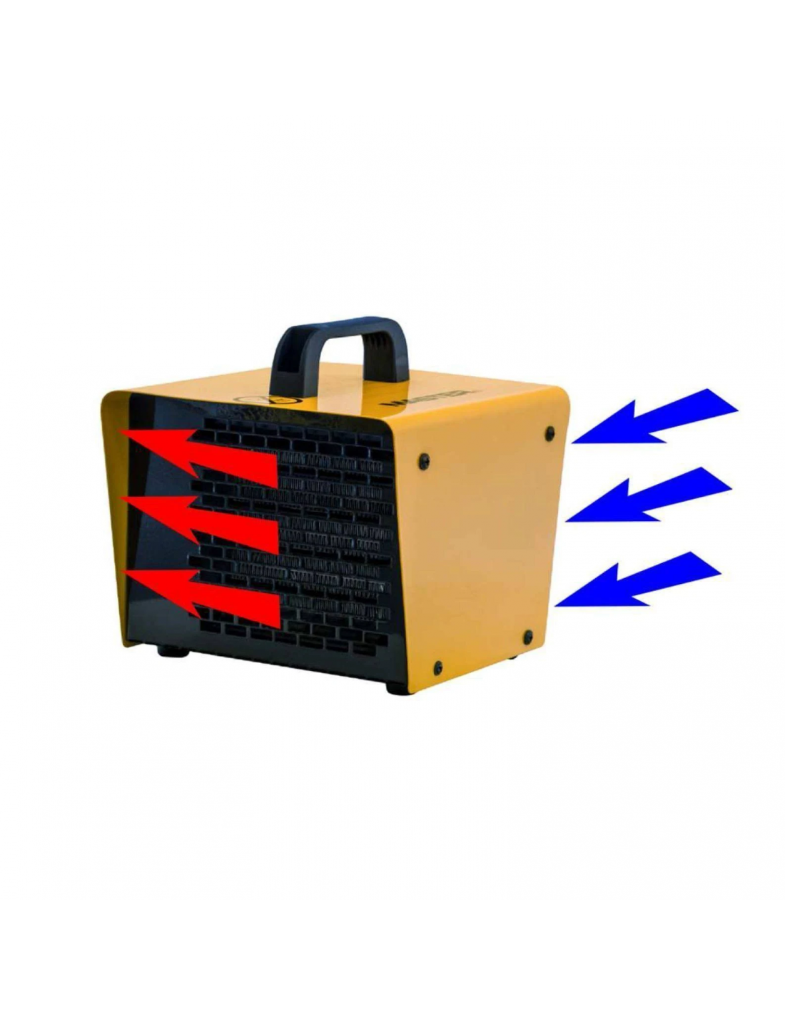 Generatore Aria Calda Elettrico con ventilatoreMaster B2Ptc.