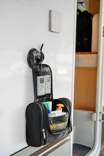 MB-01 Organizer, Beauty case da viaggio appendibile montato sul veicolo