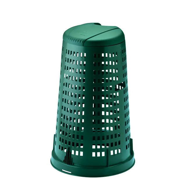 Trespolo bidone portasacco - con coperchio - Ø cm.53,5x81h    (18739237)