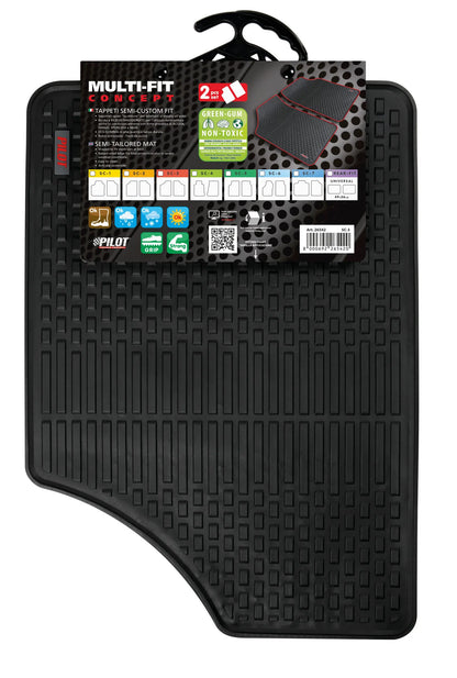 La confezione di Multi-Fit Concept, tappeti semi-custom-fit, 2 pz - SC-7 -