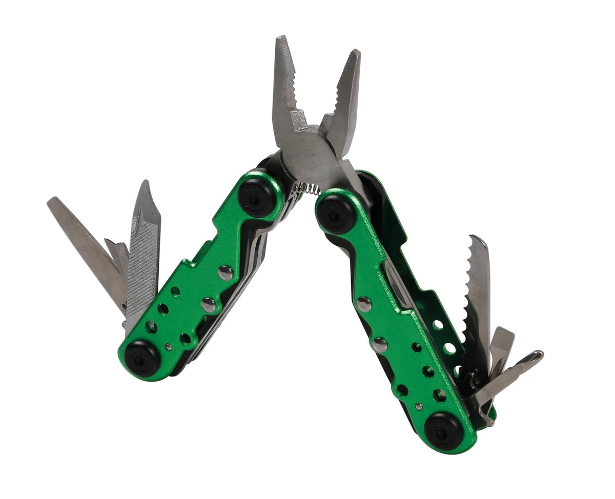 Multi Pliers, pinze tascabili multifunzione 13 in 1 su fondo bianco, vista 2