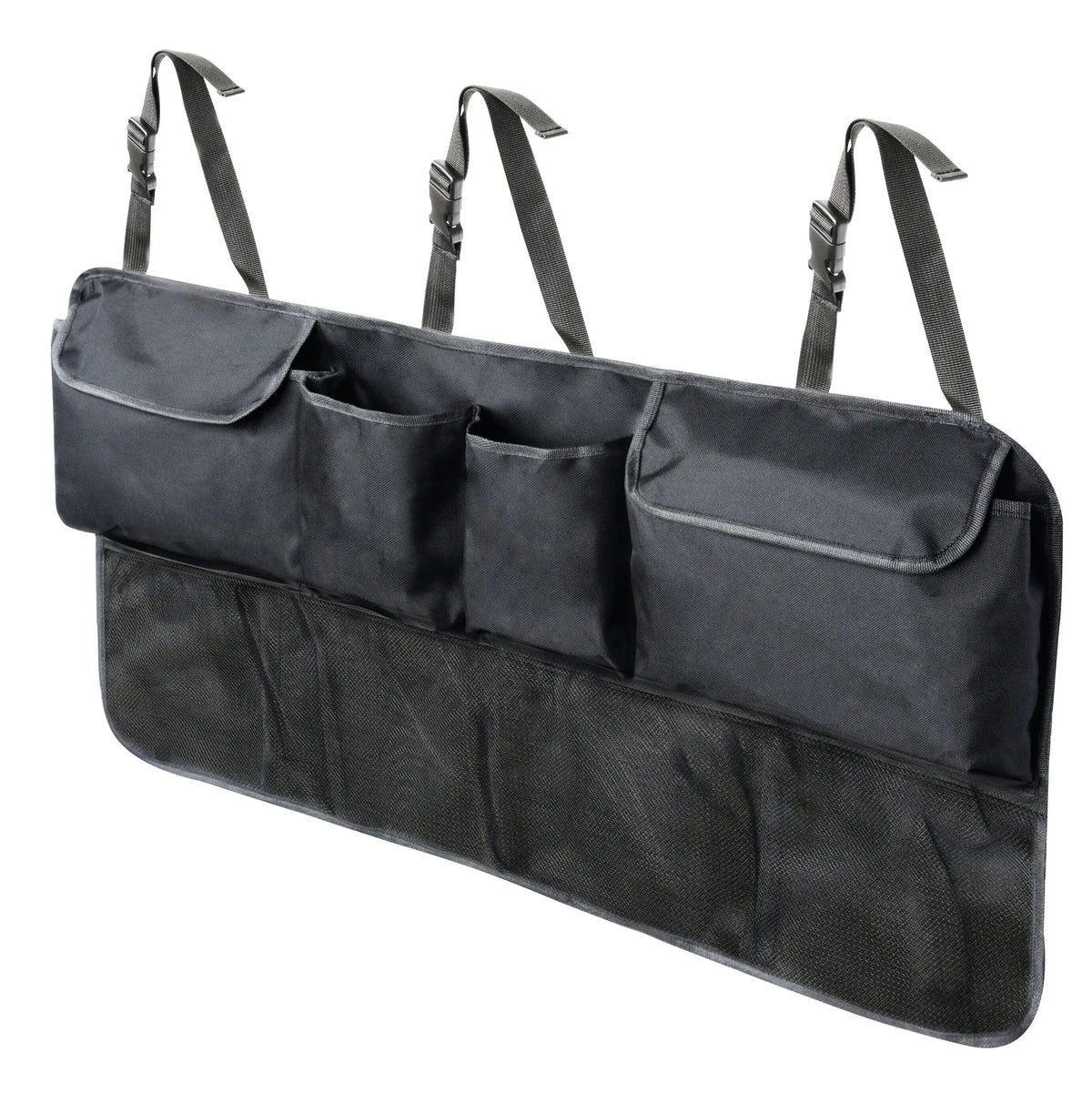 Multi-Pocket DeLuxe, organizer bagagliaio/sedile — adatto per montaggio nel baule oppure sul retro dei sedili anteriori /…