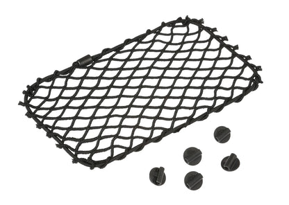 Net-System-9, tasca a rete elasticizzata - 30x18 cm su fondo bianco
