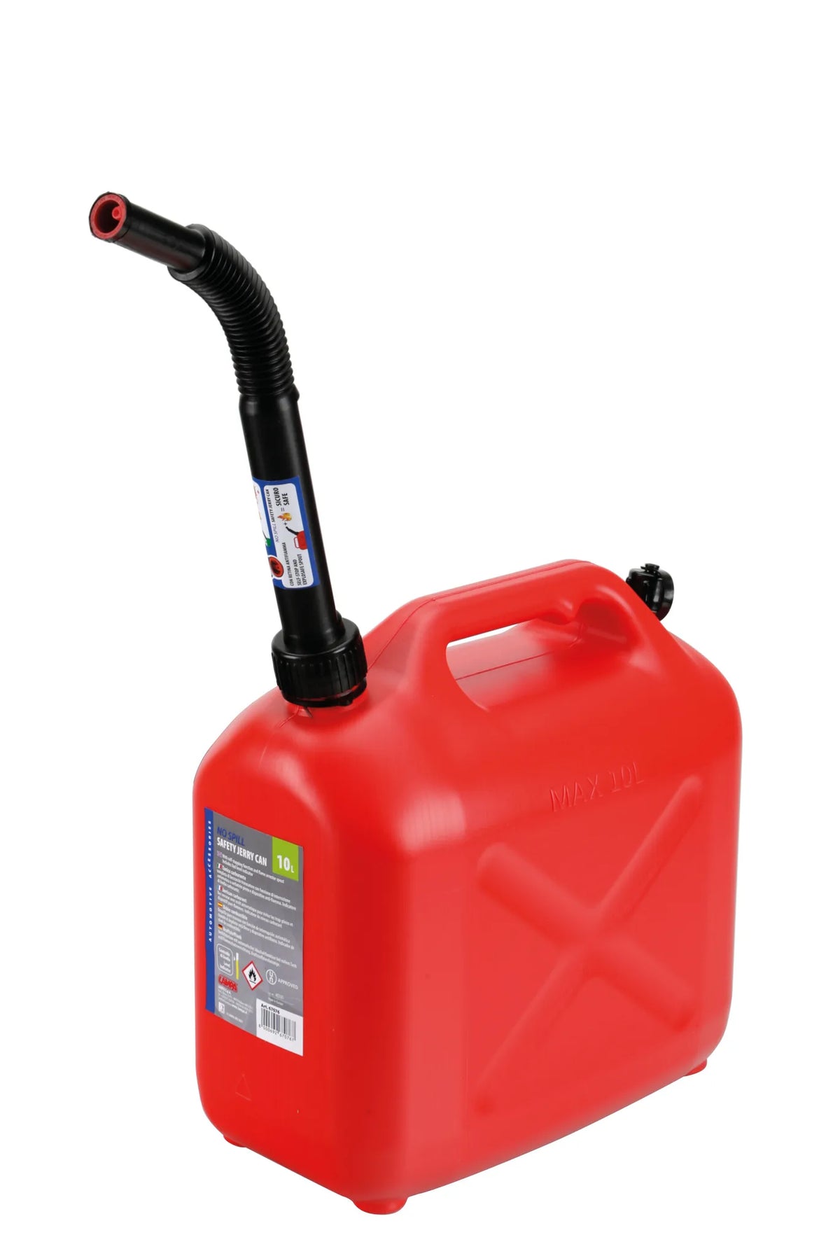 No-Spill, tanica carburante su fondo bianco, vista 5