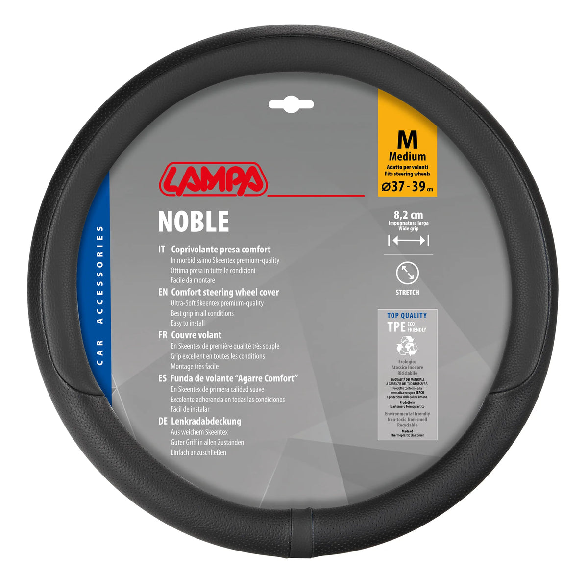 La confezione di Noble, coprivolante in Skeentex - M - Ø 37/39 cm