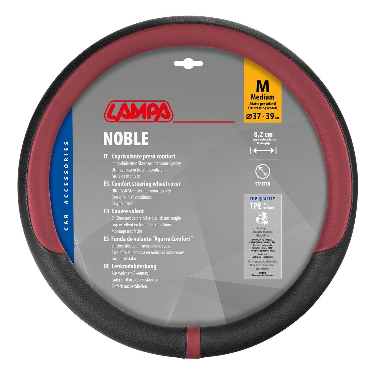 La confezione di Noble, coprivolante in Skeentex - M - Ø 37/39 cm