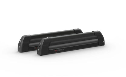 Nordic-King EVO aluminium NK-40, portasci per barre da tetto — gomma morbida e performante anche in condizioni di freddo…