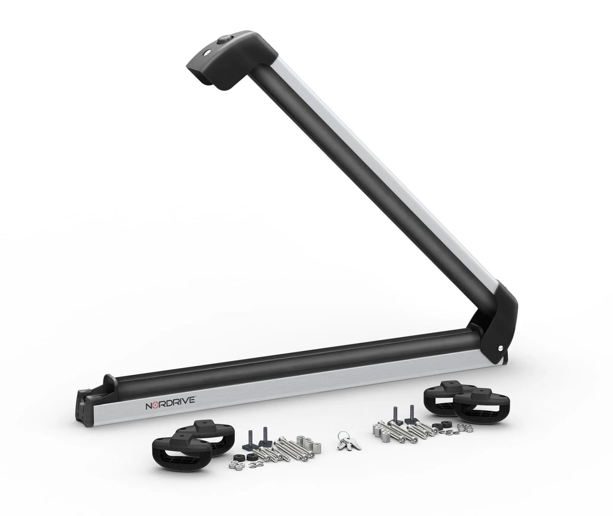 Nordic-King EVO aluminium NK-60, portasci per barre da tetto — iN DOTAZIONE: