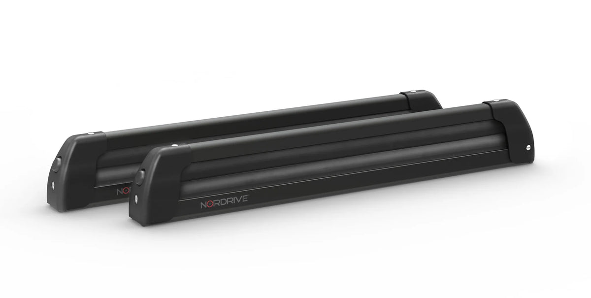 Nordic-King EVO aluminium NK-60, portasci per barre da tetto — gomma morbida e performante anche in condizioni di freddo…