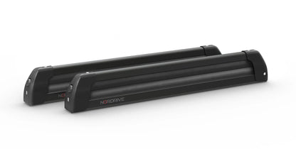 Nordic-King EVO aluminium NK-60, portasci per barre da tetto — gomma morbida e performante anche in condizioni di freddo…