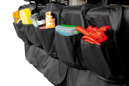 Organizer baule con tappeto di protezione montato sul veicolo