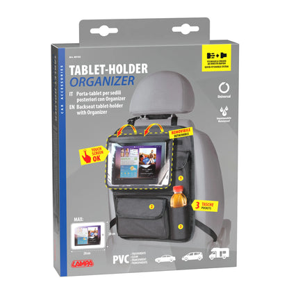 La confezione di Organizer con porta tablet per sedili