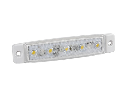 Pagg Aspöck, luce ingombro - 5 Led — montaggio in superficie