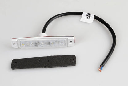 Pagg Aspöck, luce ingombro - 5 Led su fondo bianco, vista 2