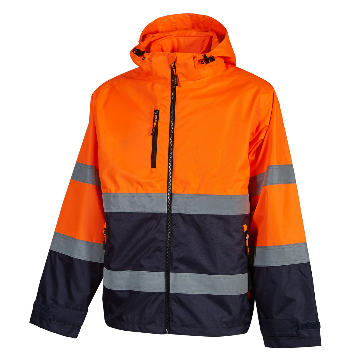 Parka alta visibilità U-Power KAIA Navy/Orange