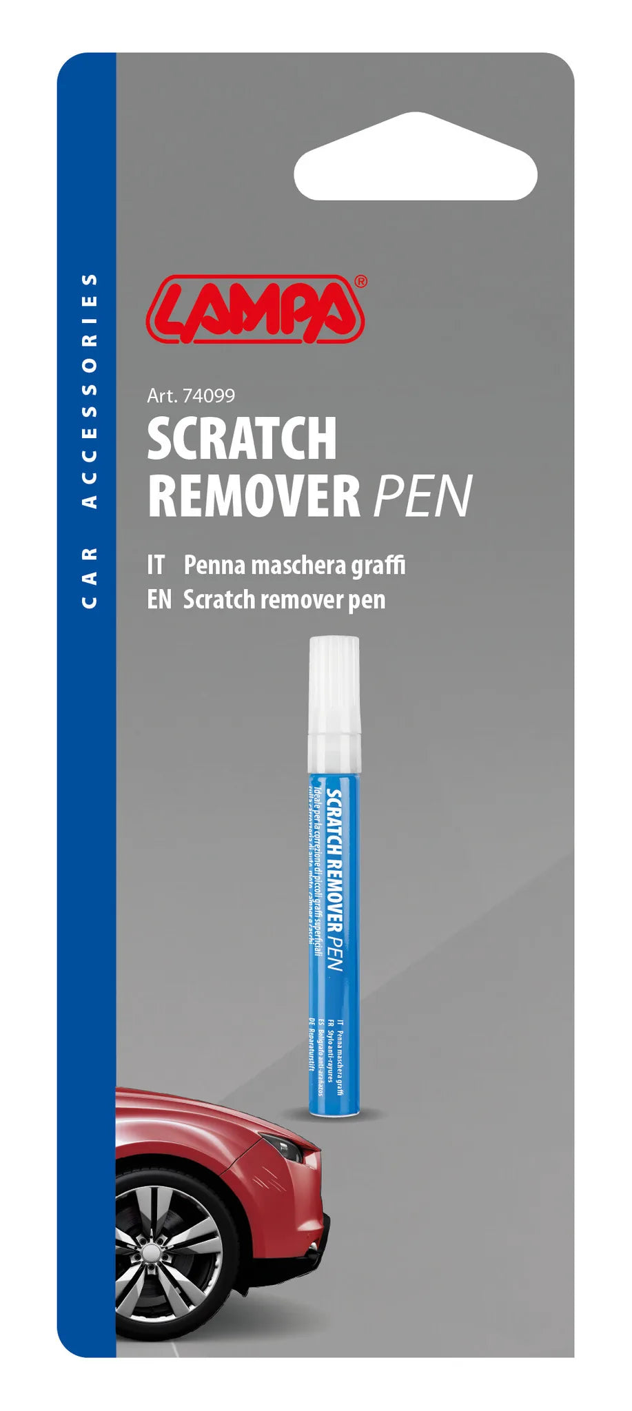 La confezione di Penna maschera graffi - Trasparente
