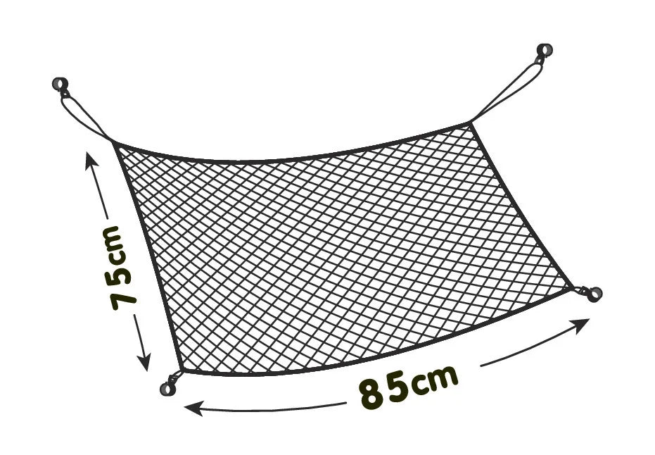 Disegno tecnico quotato di Pet-1, rete divisoria per cani - 85x75 cm, con le misure