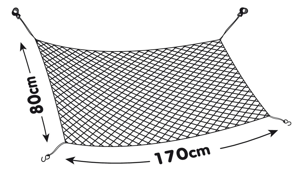 Disegno tecnico quotato di Pet-3, rete divisoria per cani - 170x80 cm, con le misure