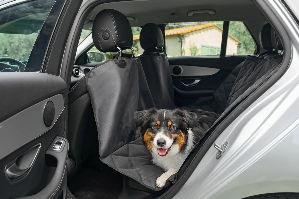 Pets, coprisedile posteriore 4 in 1 - M - 137x146 cm montato sul veicolo