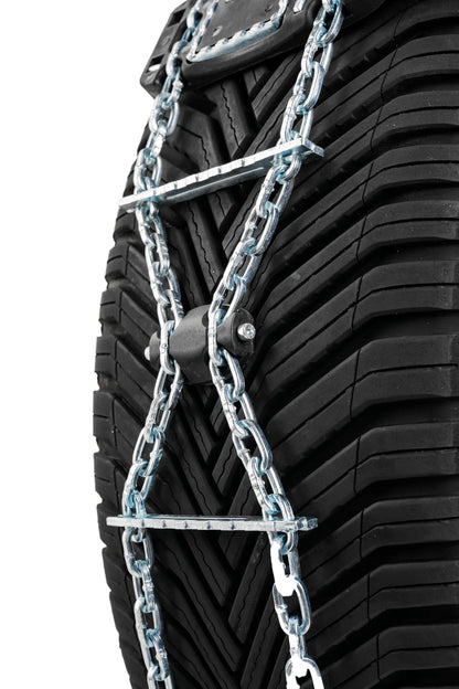 Pilot-Pro XL, Catene da neve SUV e furgoni — facili e rapide da montare sullo pneumatico